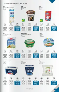 Metro kupi više plati manje - pregled Metro kataloga - važi od 01.02.2026 | Strana: 3 | Proizvode: Protein, Alpro, Mleko, Sir