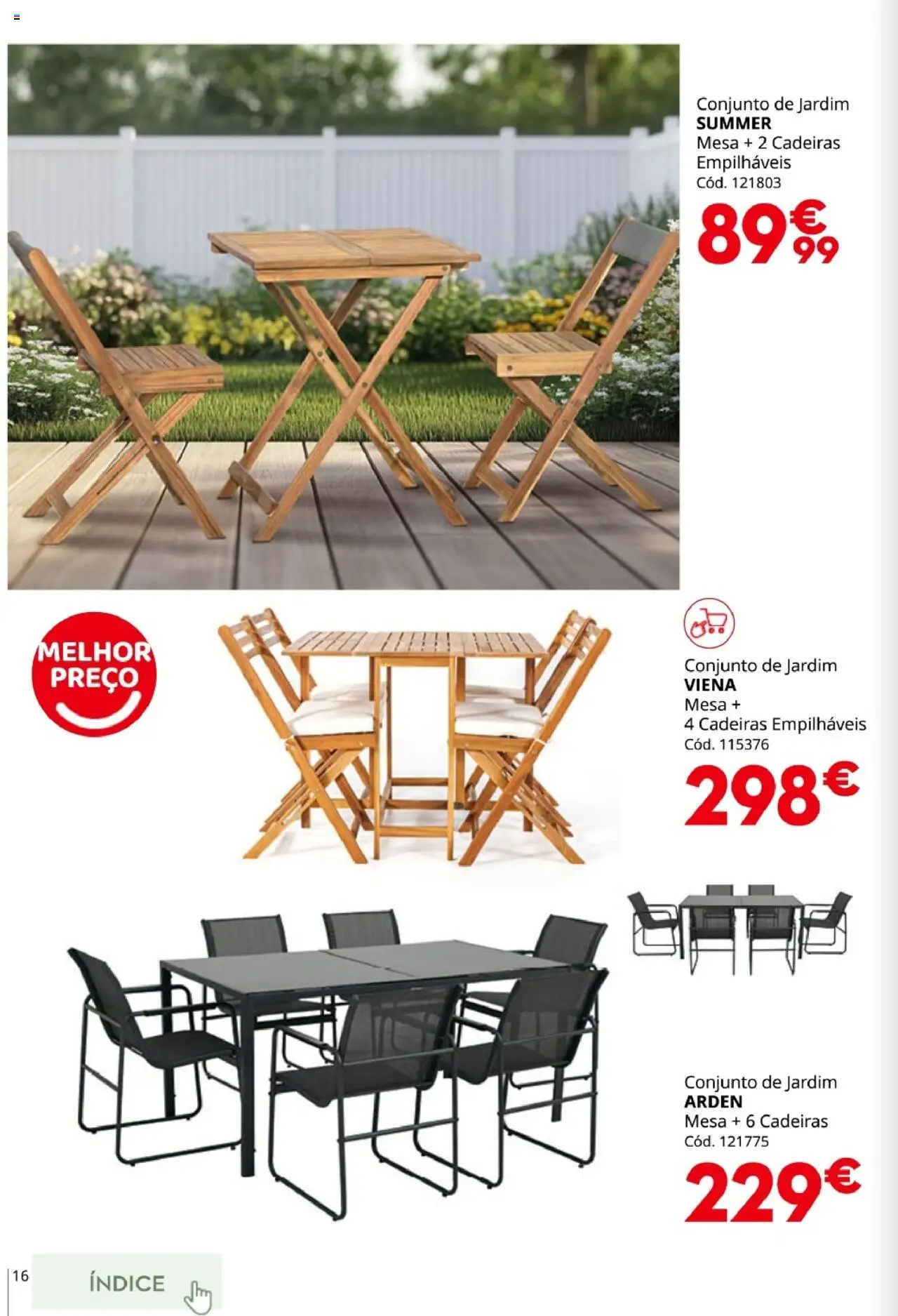 Conforama folheto │ válido de 20.03.2025 | Página: 16 | Produtos: Cadeiras, Mesa