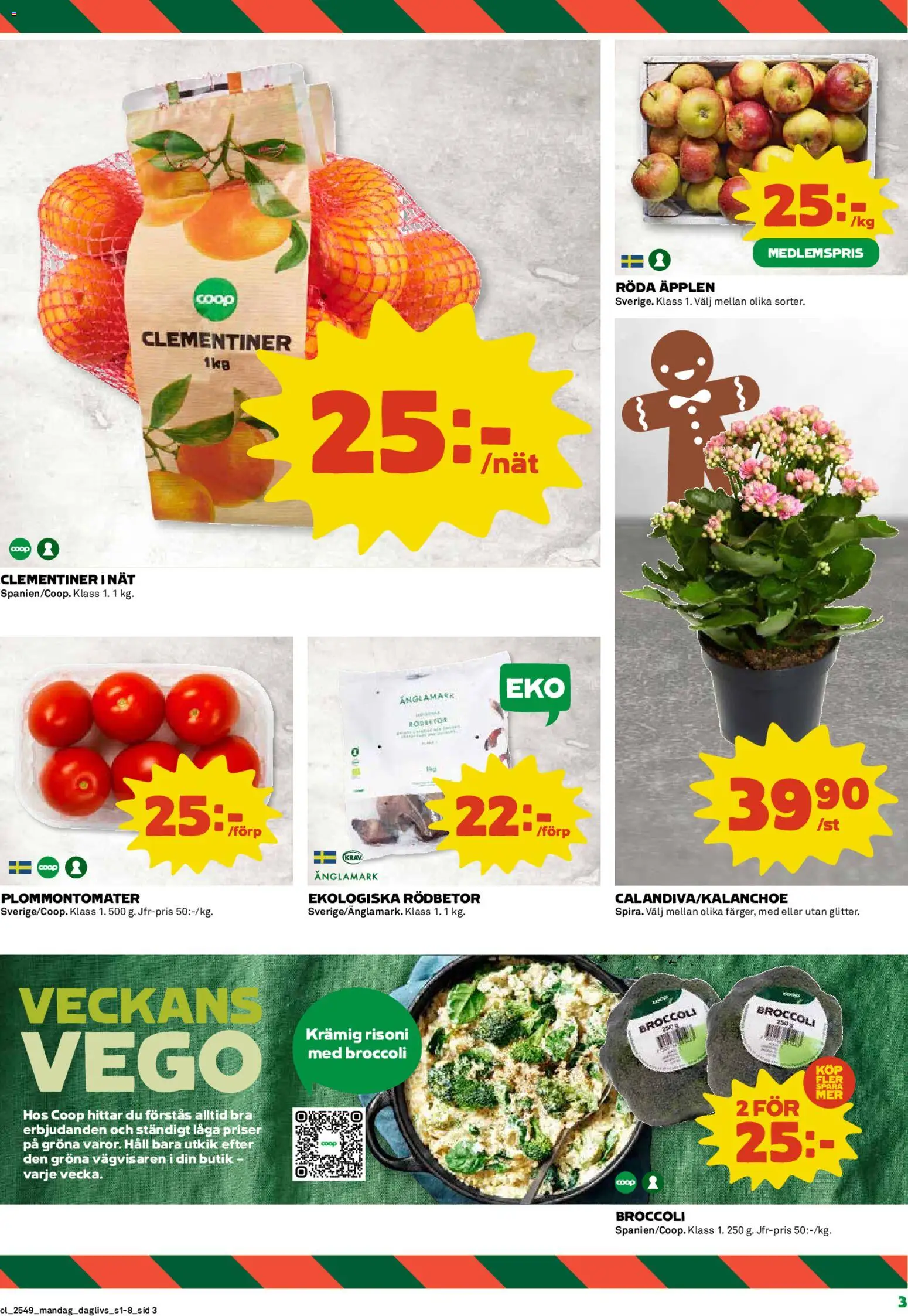 Coop Daglivs reklamblad aktuell från 01.12.2025 | Sida: 3