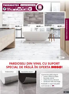 Ofertele Diego valabile de la 01.10.2025 | Pagină: 35 | Produse: Pardoseală
