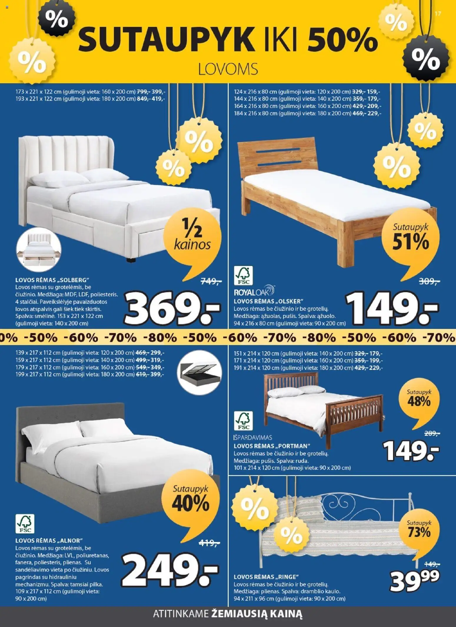 JYSK akcijos nuo 20.01.2026 | Puslapis: 17