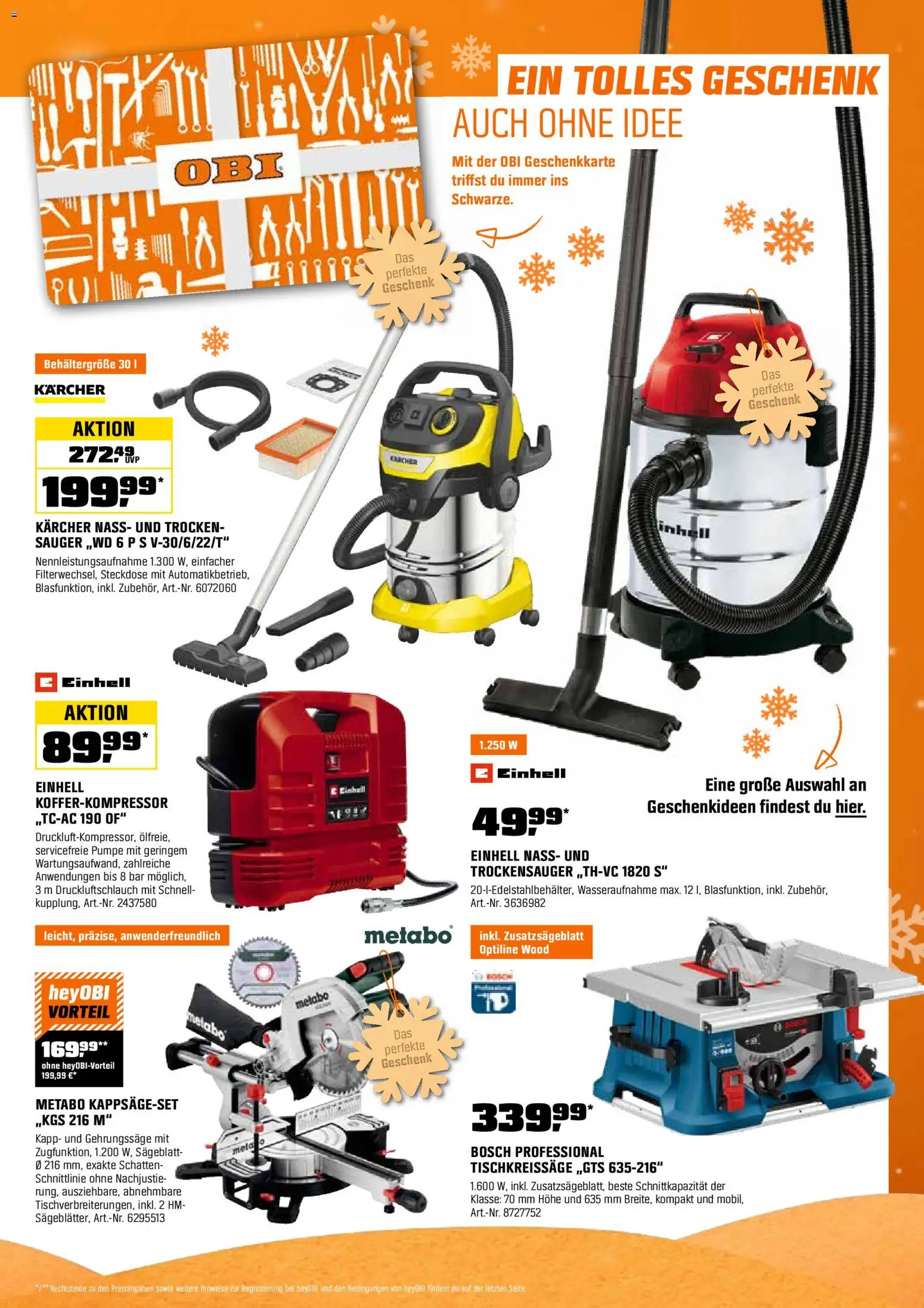 Obi Prospekt 	 – gültig ab 01.12.2025 | Seite: 13 | Produkte: Bosch, Steckdose