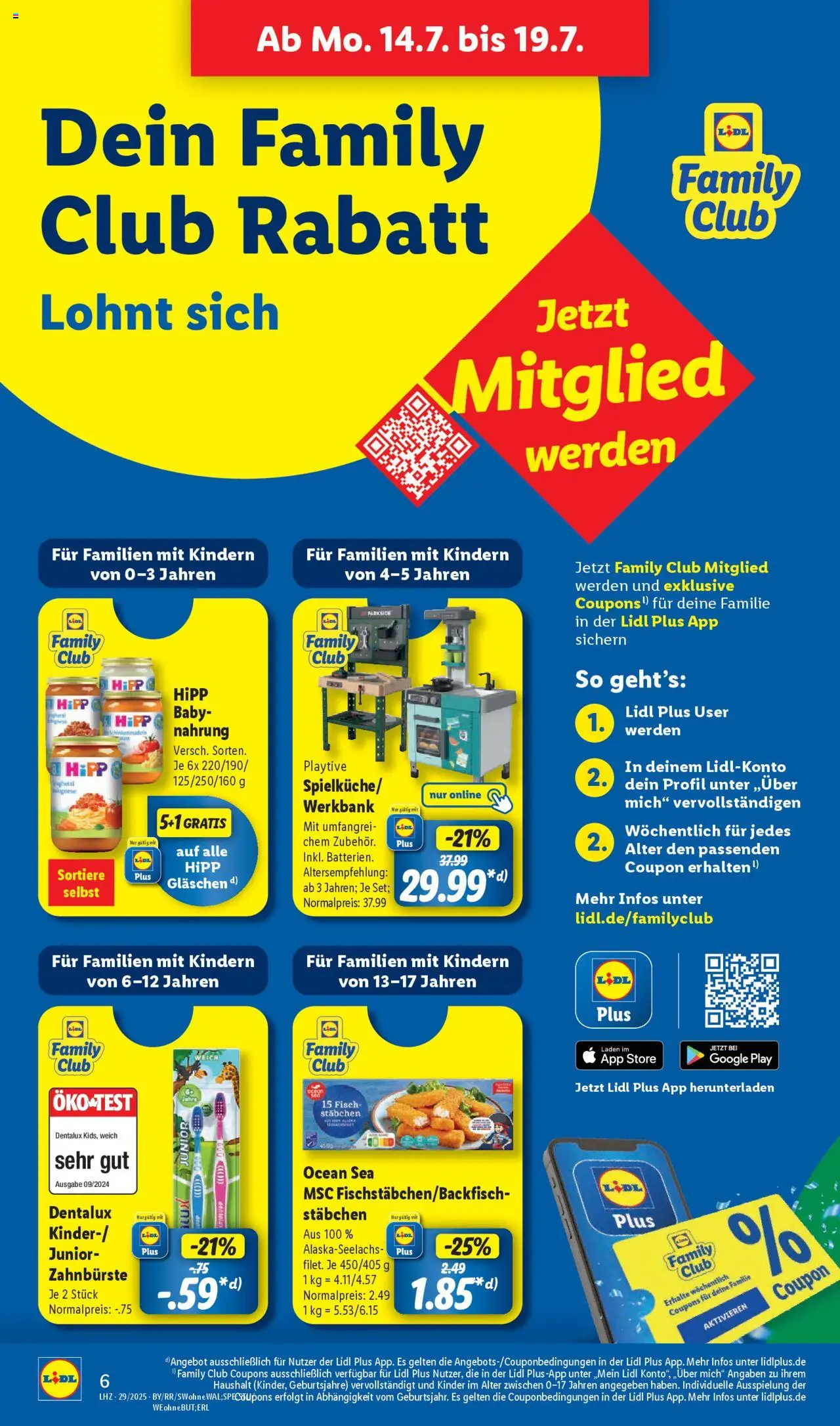 Lidl Prospekt  Aarbergen - gültig ab dem 14.07.2025 | Seite: 14 | Produkte: Fisch, Zahnbürste