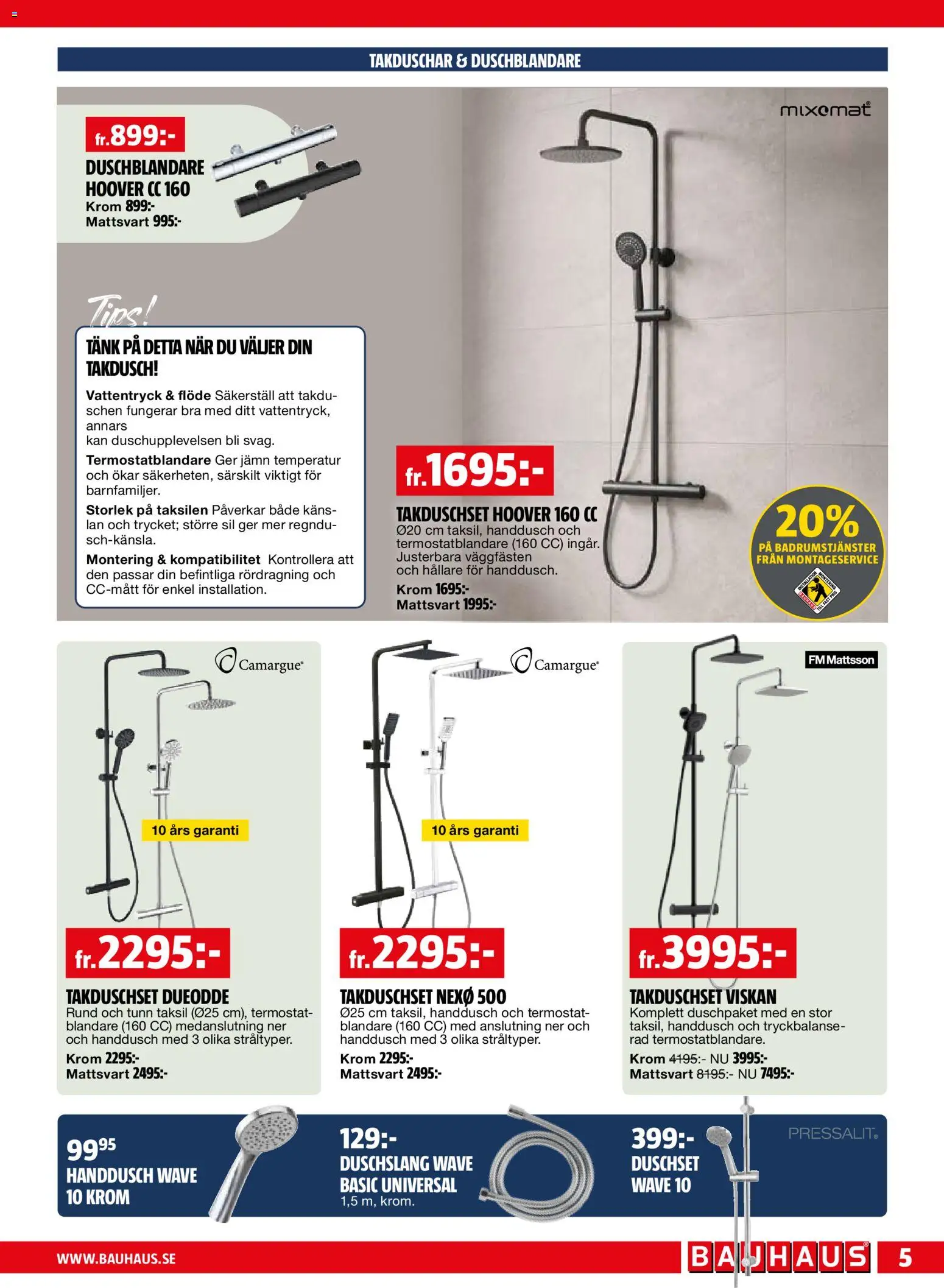 Bauhaus reklamblad aktuell från 01.03.2026 | Sida: 5