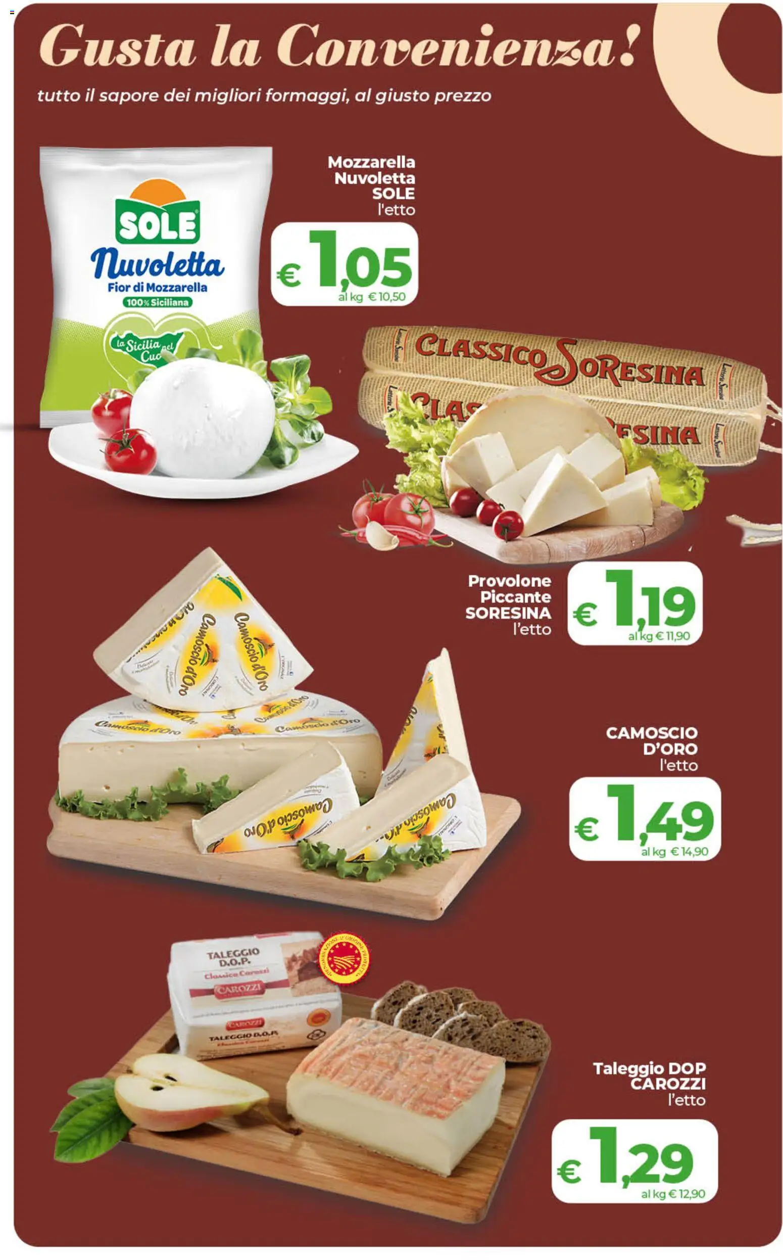 Volantino COOP del 07.04.2026 | Pagina: 10 | Prodotti: Provolone, Mozzarella