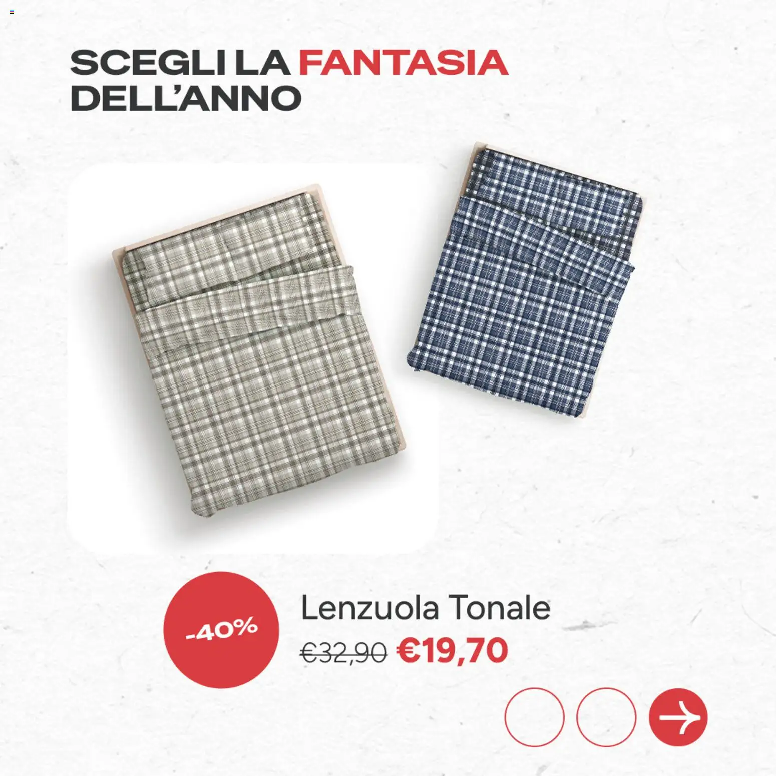 Volantino Max Factory del 19.01.2026 | Pagina: 4 | Prodotti: Lenzuola