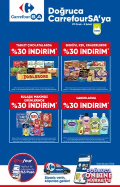29.01.2026 tarihinden itibaren geçerli olan CarrefourSA kataloğu önizlemesi
