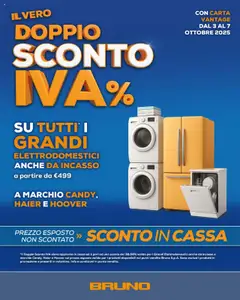 Anteprima del volantino BRUNO Sconto catalogo valido a partire dal 03.10.2025