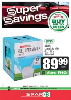 KWIKSPAR specials catalogue – valid from 22.04.2026