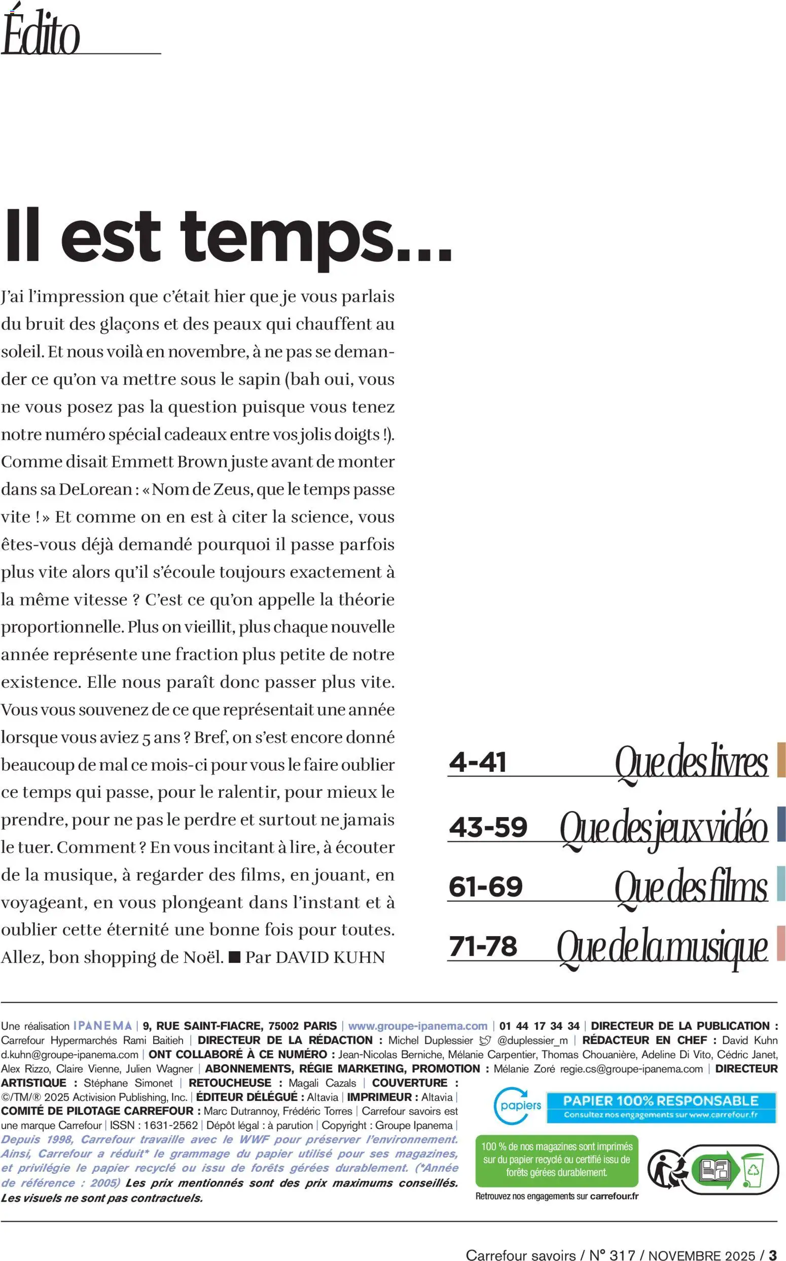 {H1} | Page: 3 | Produits: Vidéo, Couverture, Jeux