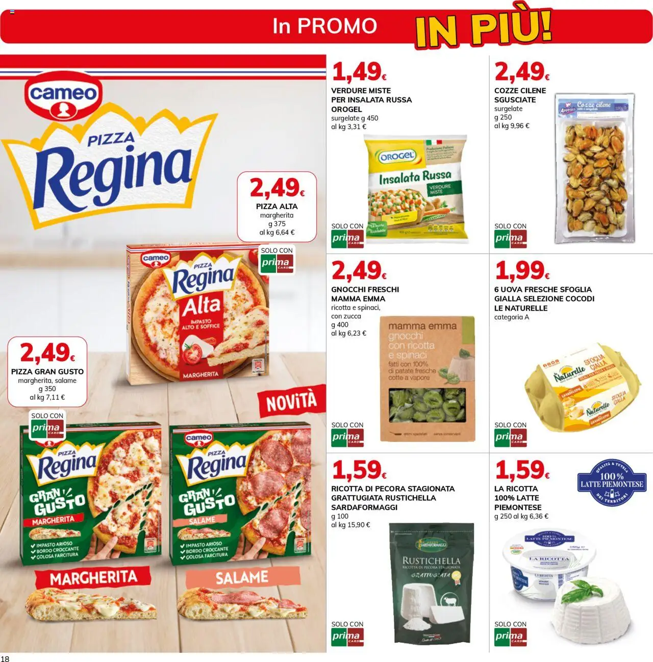 Volantino Basko del 14.10.2025 | Pagina: 18 | Prodotti: Uova, Cozze, Patate, Spinaci