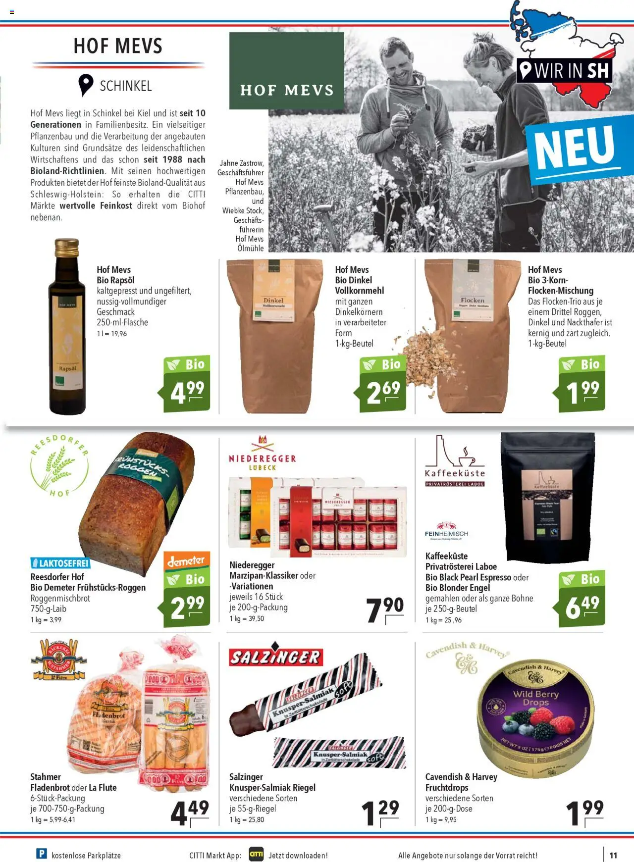 CITTI Markt Prospekt 	 – gültig ab 24.09.2025 | Seite: 11 | Produkte: Sofa, Rapsöl, Flocken
