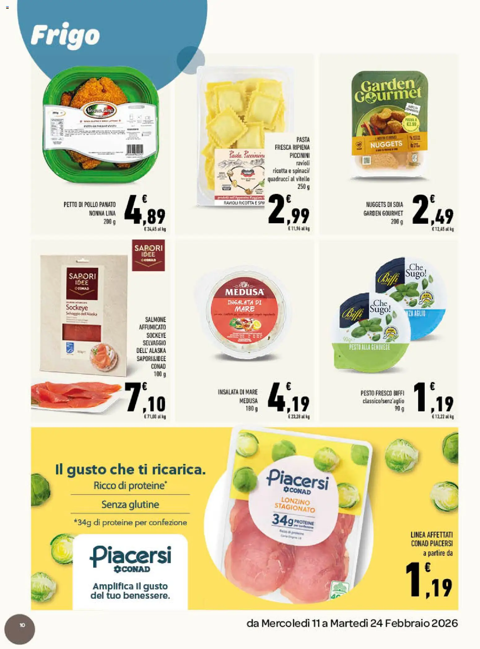 Volantino Conad del 11.02.2026 | Pagina: 10