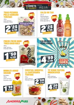 Vista previa AhorraMas folleto válido desde el 19.02.2026 | Página: 12 | Productos: Arroz, Fideos, Fideos de arroz, Té
