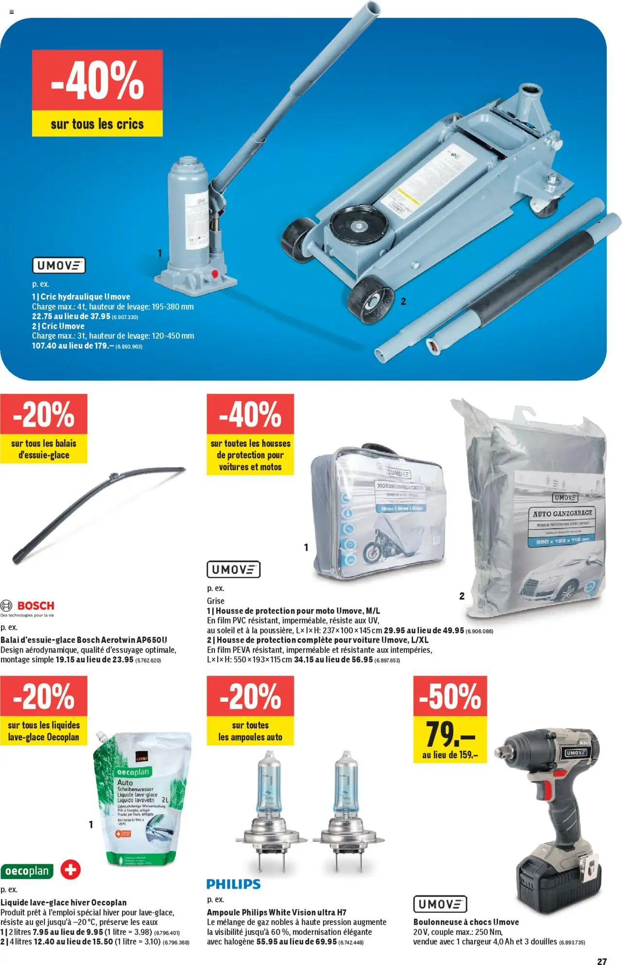 Jumbo Aktionen FR – gültig ab 09.10.2025 | Seite: 27 | Produkte: Bosch, Philips