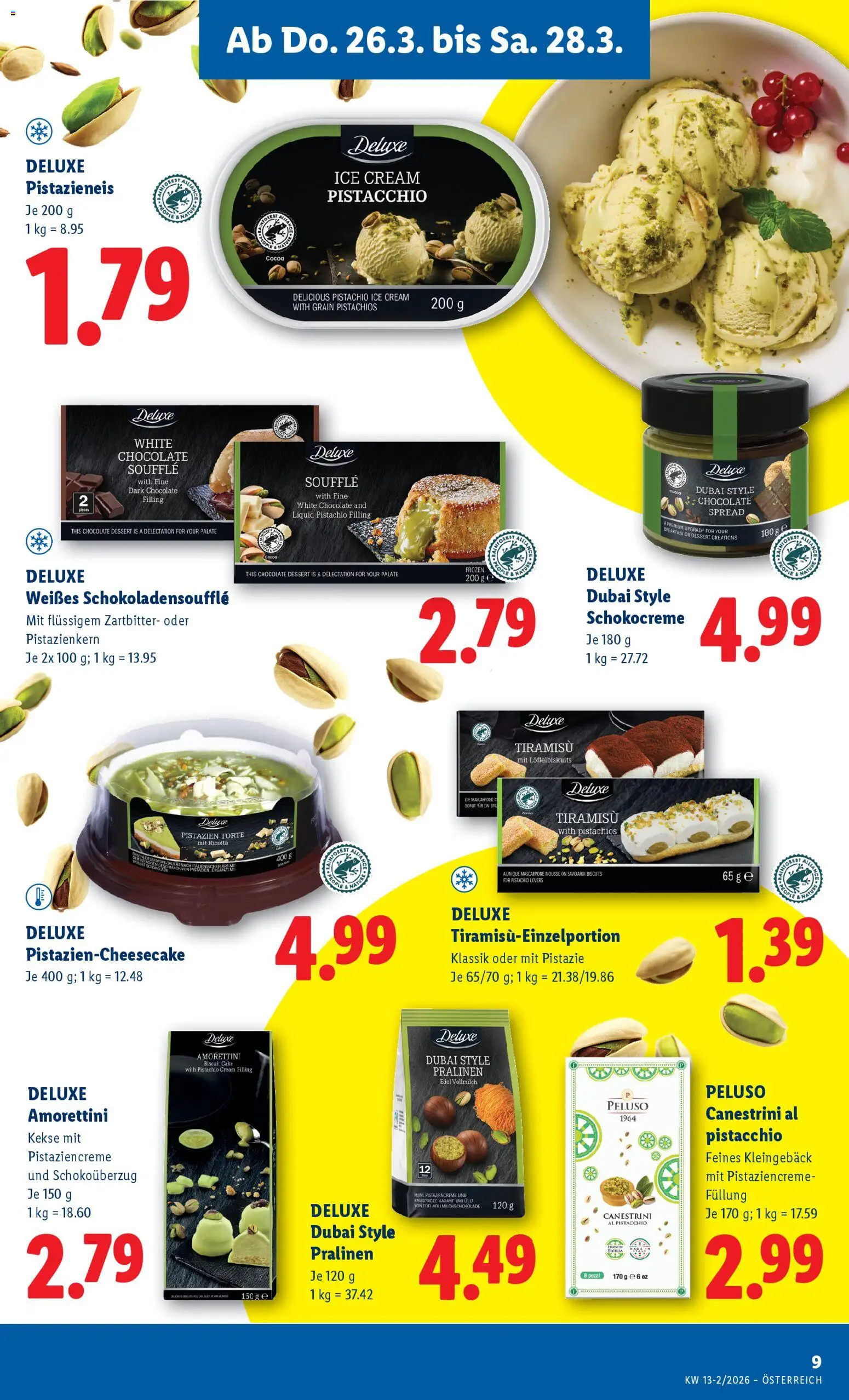 Lidl - Flugblatt gültig ab 26.03.2026 | Seite: 11 | Produkte: Rizsliszt, Kekse, Schokolade