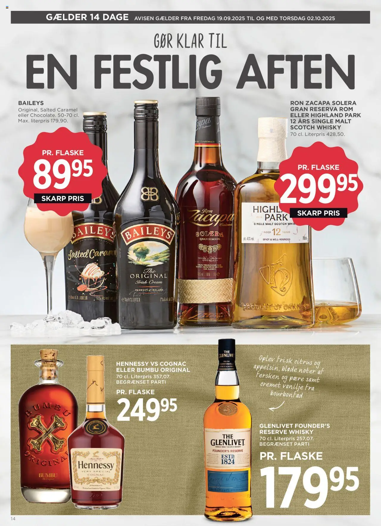 Meny tilbudsavis – gyldig fra 19.09.2025 | Side: 53 | Produkter: Amendoins, Whisky, Vanilje, Rom