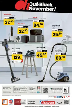 Vista previa Eroski - Black Friday válido desde el 13.11.2025 | Página: 8 | Productos: Bolsa, Plancha, Batidora, Tostador
