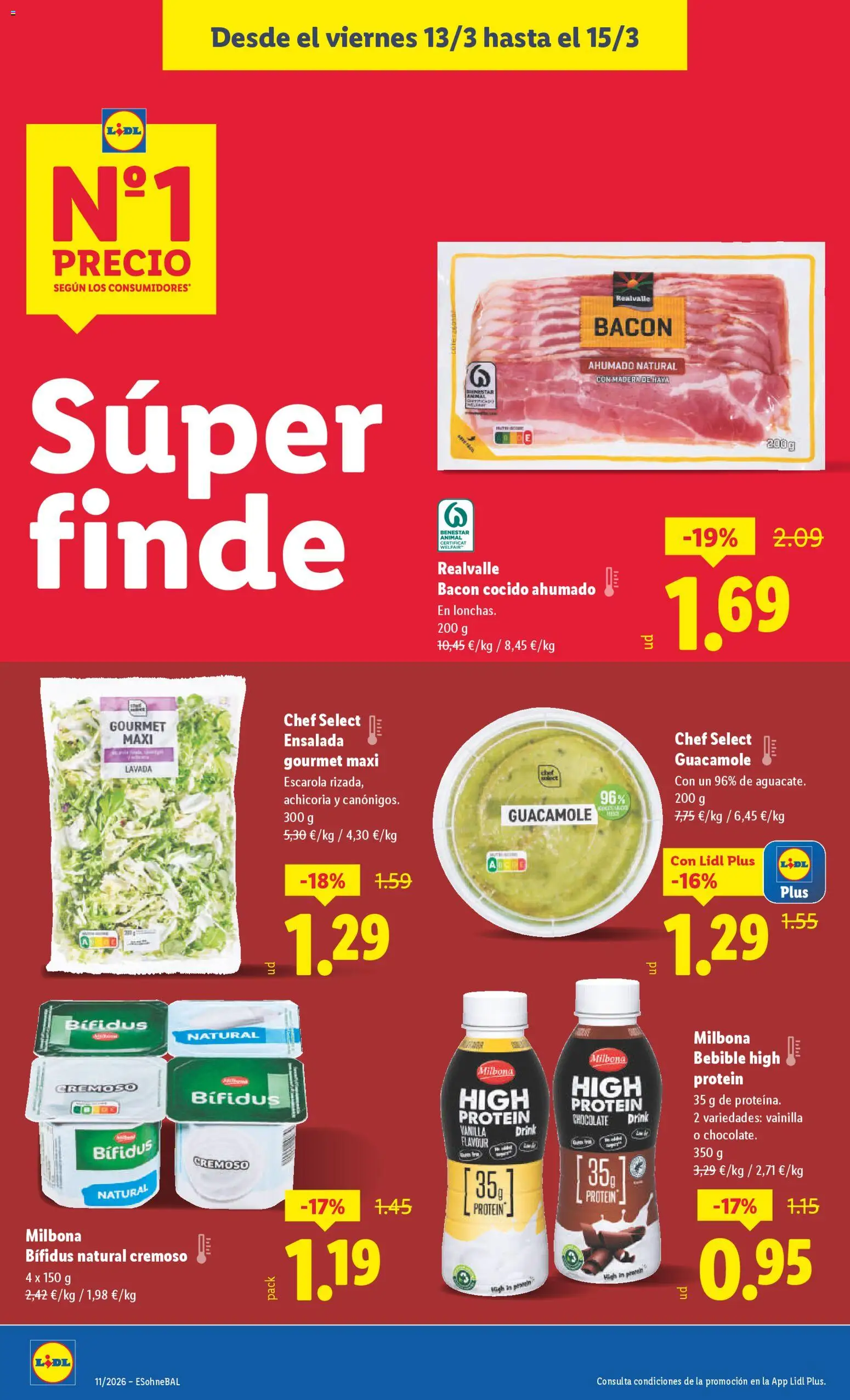 Lidl folleto │ válido desde el 09.03.2026 | Página: 30 | Productos: Chocolate, Guacamole, Ensalada