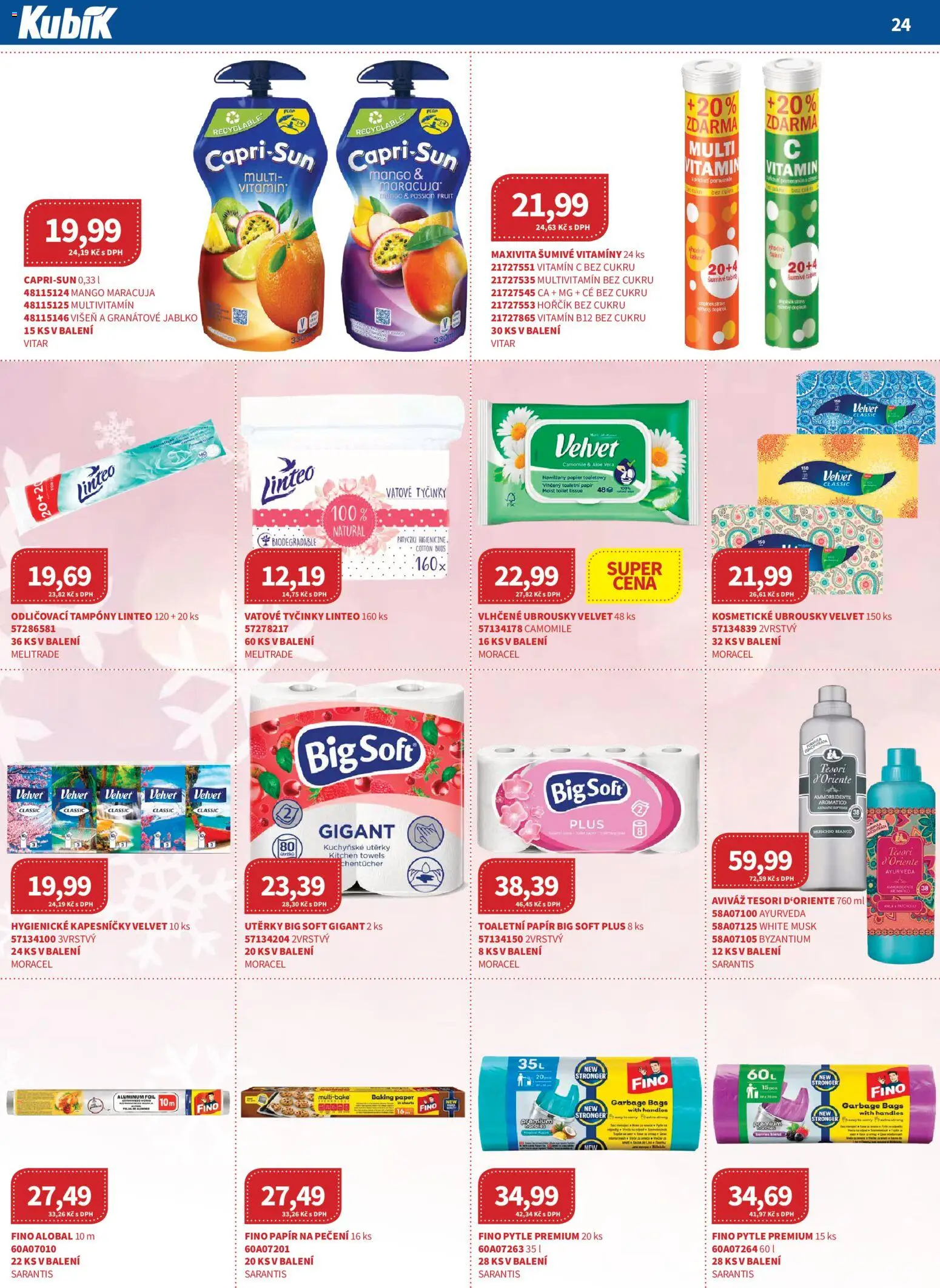 Kubík leták - Velkoobchod od 01.12.2025 | Strana: 24