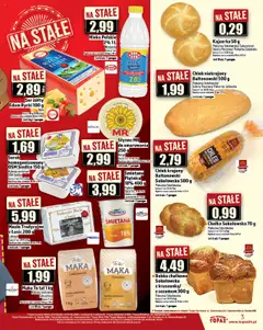 Topaz Gazetka - Ceny małe na stałe od 31.07.2025 | Strona: 3 | Produkty: Mleko, Ser, Chleb, Śmietana
