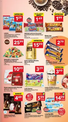 Lewiatan gazetka - Bydgoszcz od 17.07.2025 | Strona: 5 | Produkty: Nescafe, Kawa rozpuszczalna, Baton, Kawa