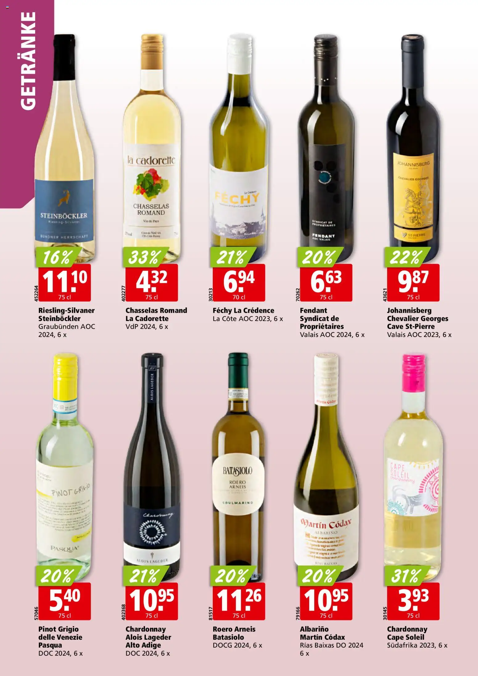 Aligro Aktionen Schlieren, Gossau SG, Frauenfeld, Rapperswil-Jona, Sargans, Bern, Brüttisellen, Pratteln, Emmen, Spreitenbach – gültig ab 17.11.2025 | Seite: 24