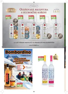 Náhled letáku Ratio leták od 01.01.2026 | Strana: 54 | Produkty: Hruškovice, Bombardino, Slivovice, Skleničky