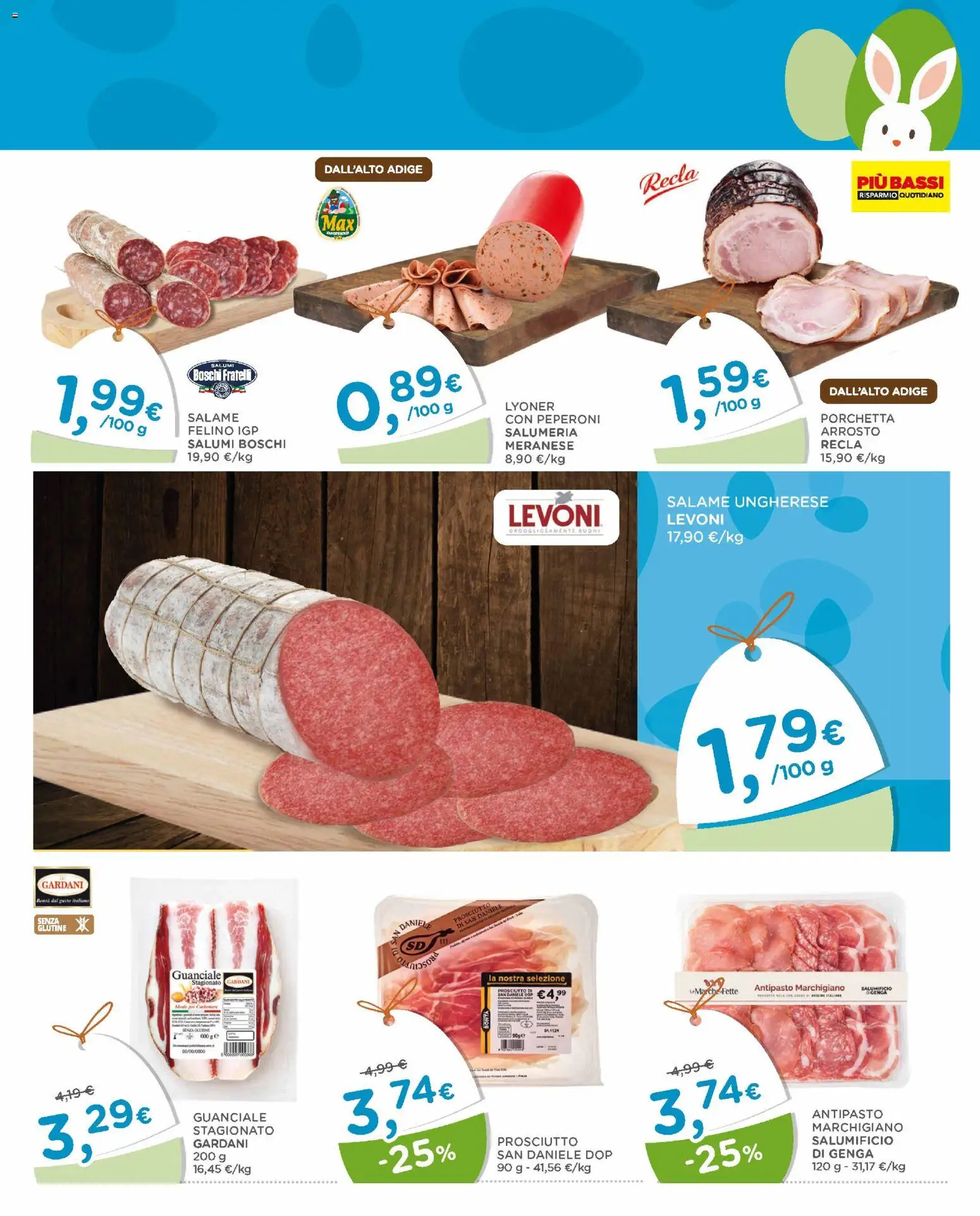 Volantino Poli del 25.03.2026 | Pagina: 5 | Prodotti: Porchetta, Salame, Peperoni, Prosciutto