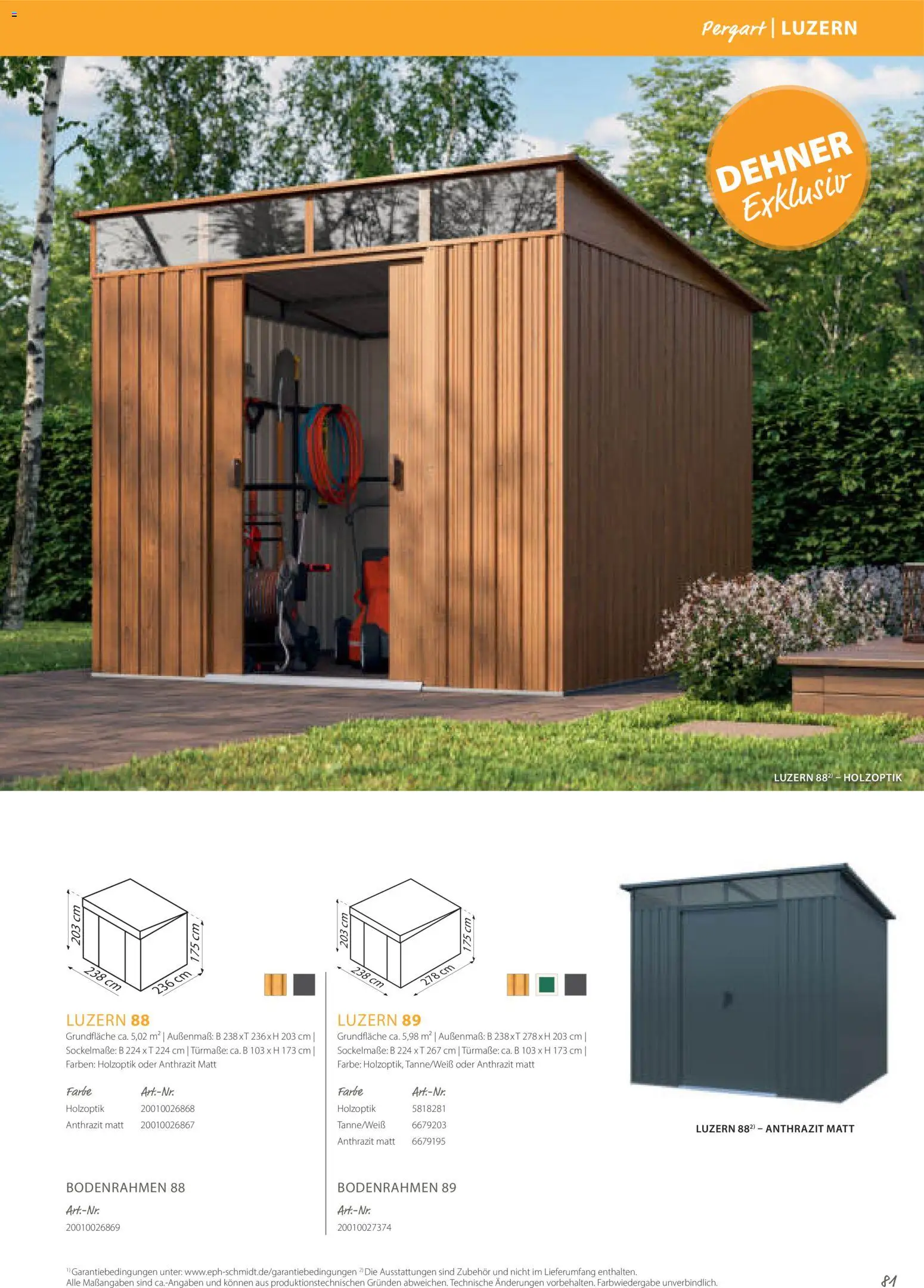 Dehner EPH – Gärtnern & Leben – gültig ab 01.01.2026 | Seite: 81