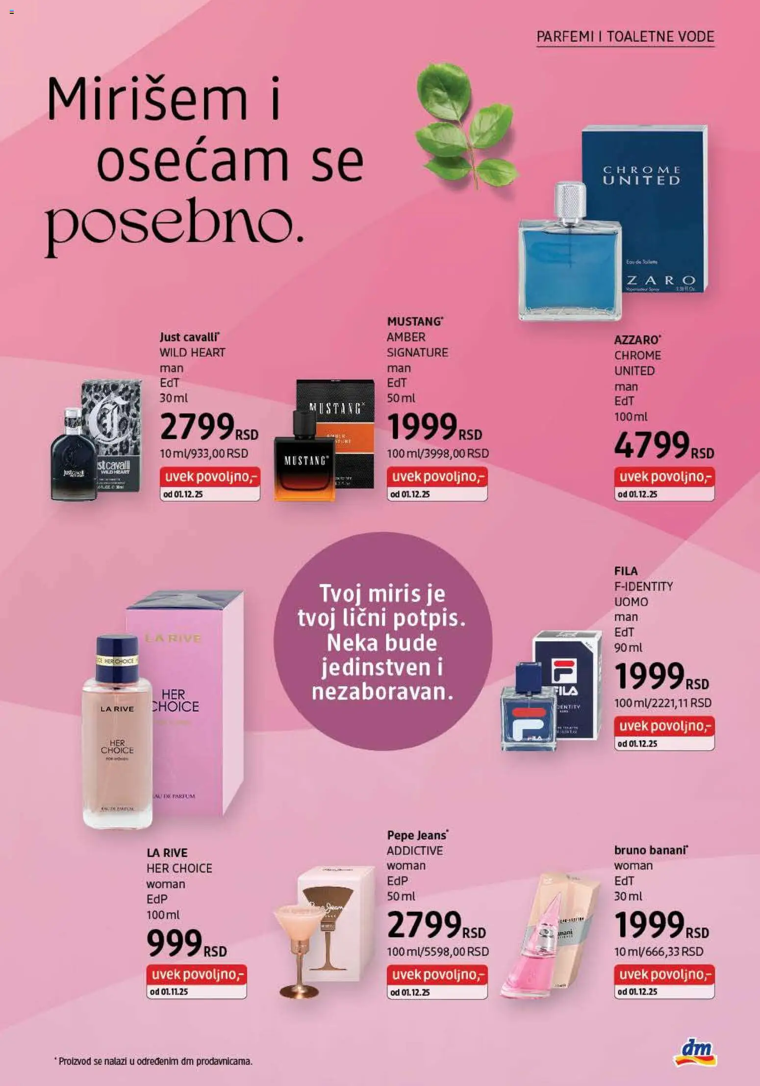 DM Drogerie katalog - važi od 01.01.2026 | Strana: 9 | Proizvode: Miris