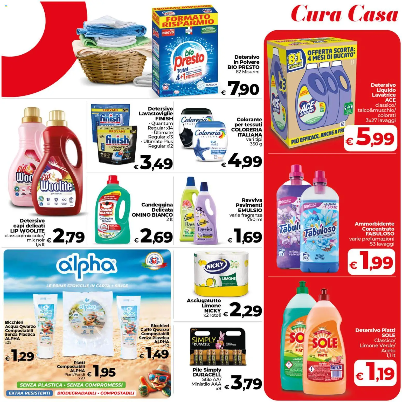 Volantino COOP del 07.04.2026 | Pagina: 21 | Prodotti: Caffè, Acqua, Lavatrice, Lavastoviglie