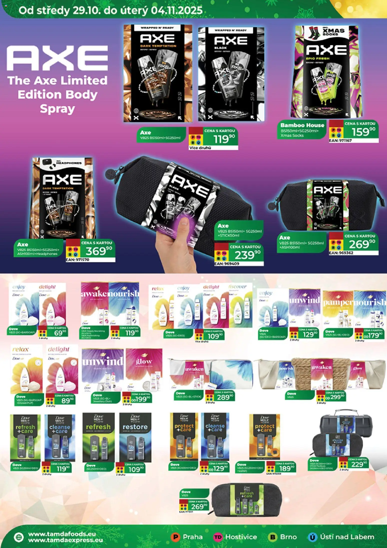 Tamda Foods leták od 29.10.2025 | Strana: 32 | Produkty: Dove, Body