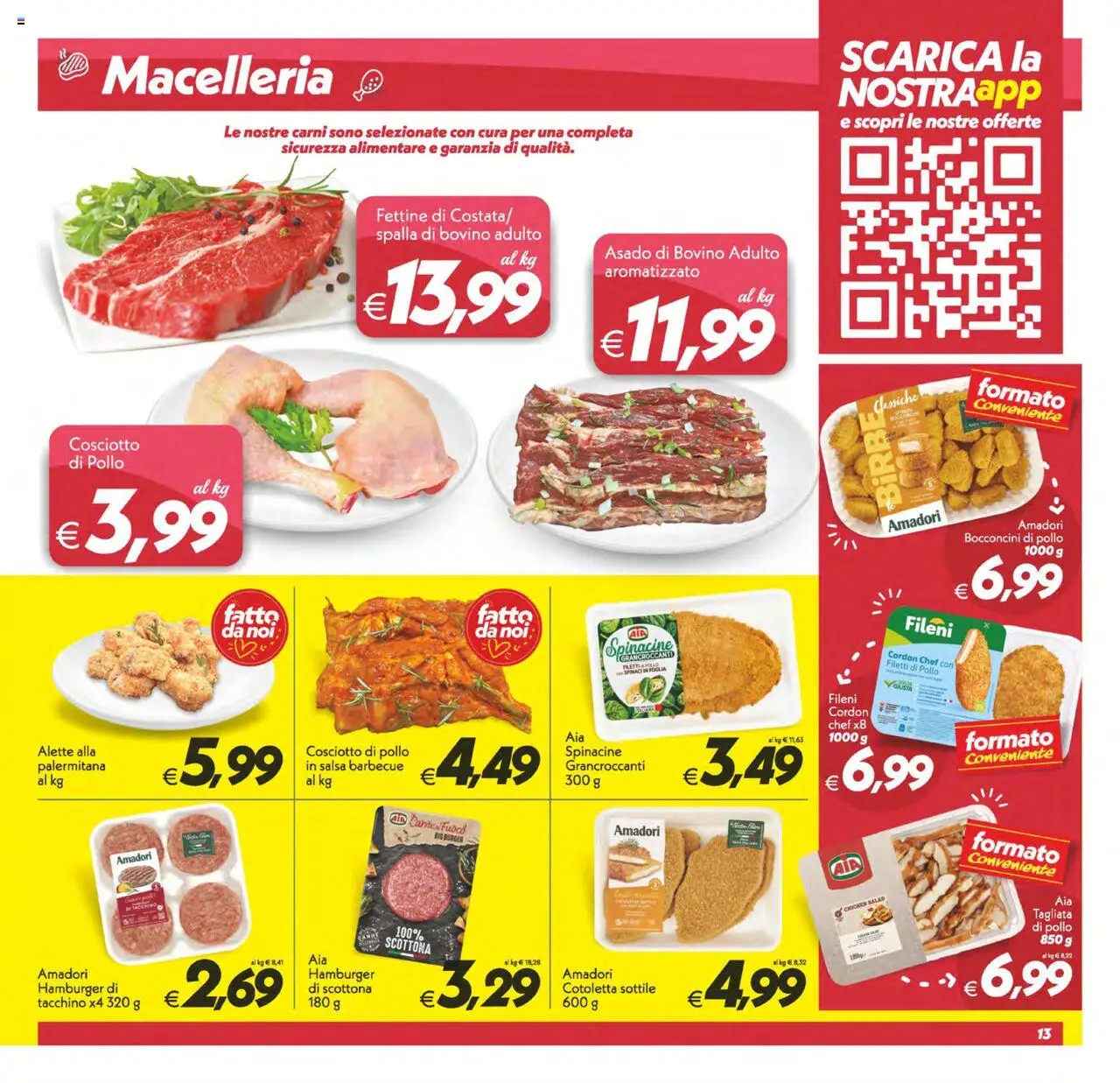 Volantino SuperConveniente del 22.08.2025 | Pagina: 13 | Prodotti: Bovino, Salsa, Barbecue, Salsa barbecue