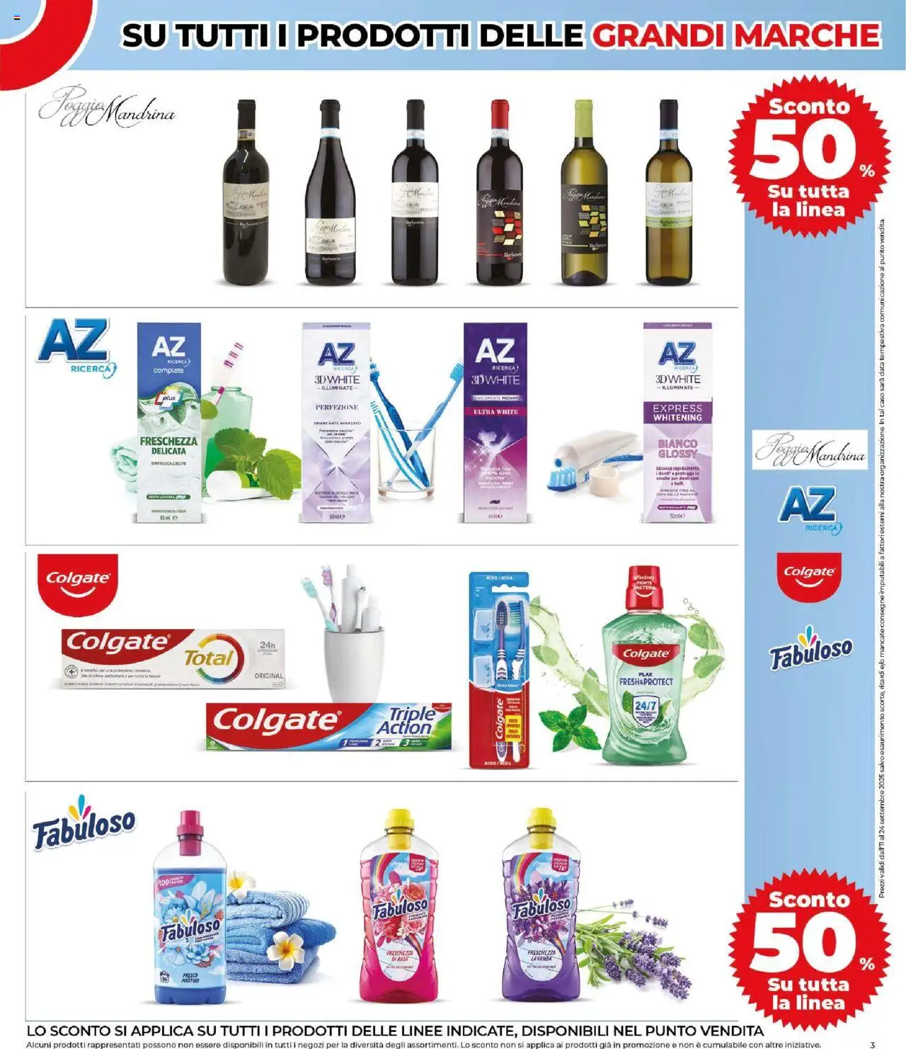 Volantino COOP del 11.09.2025 | Pagina: 3 | Prodotti: Data
