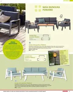 Bauhaus katalog akcije – veljaven od 22.04.2026 | Stran: 5 | Izdelki: Vrtna garnitura, Mizica, Svetilka, Barva