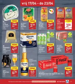 Aldi folder week 16 - Voorbeeld van een folder van Aldi, geldig van 13.04.2026 | Pagina: 21 | Producten: Sap, Coca Cola, La, Aardbei