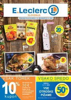 E.leclerc katalog akcije – veljaven od 05.11.2025