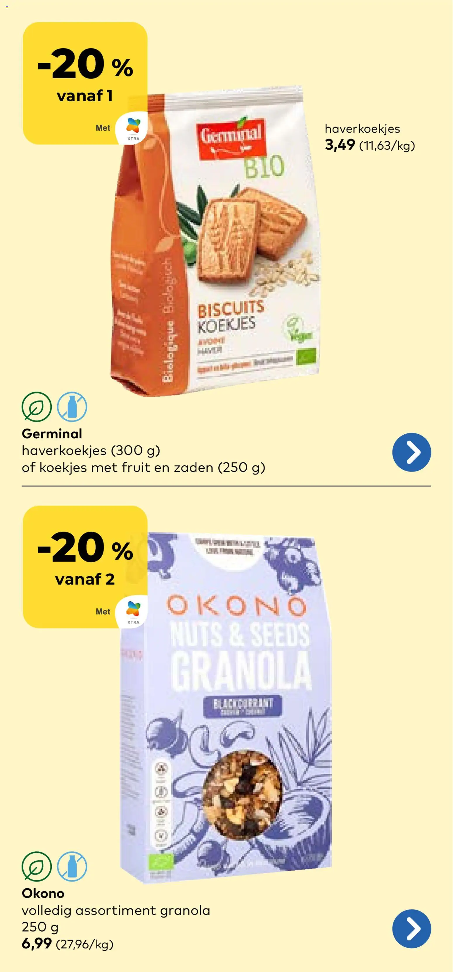 {H1} | Pagina: 10 | Producten: Koekjes, Fruit