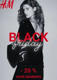 H&M - Black Friday - Voorbeeld van een folder van H&M, geldig van 26.11.2025