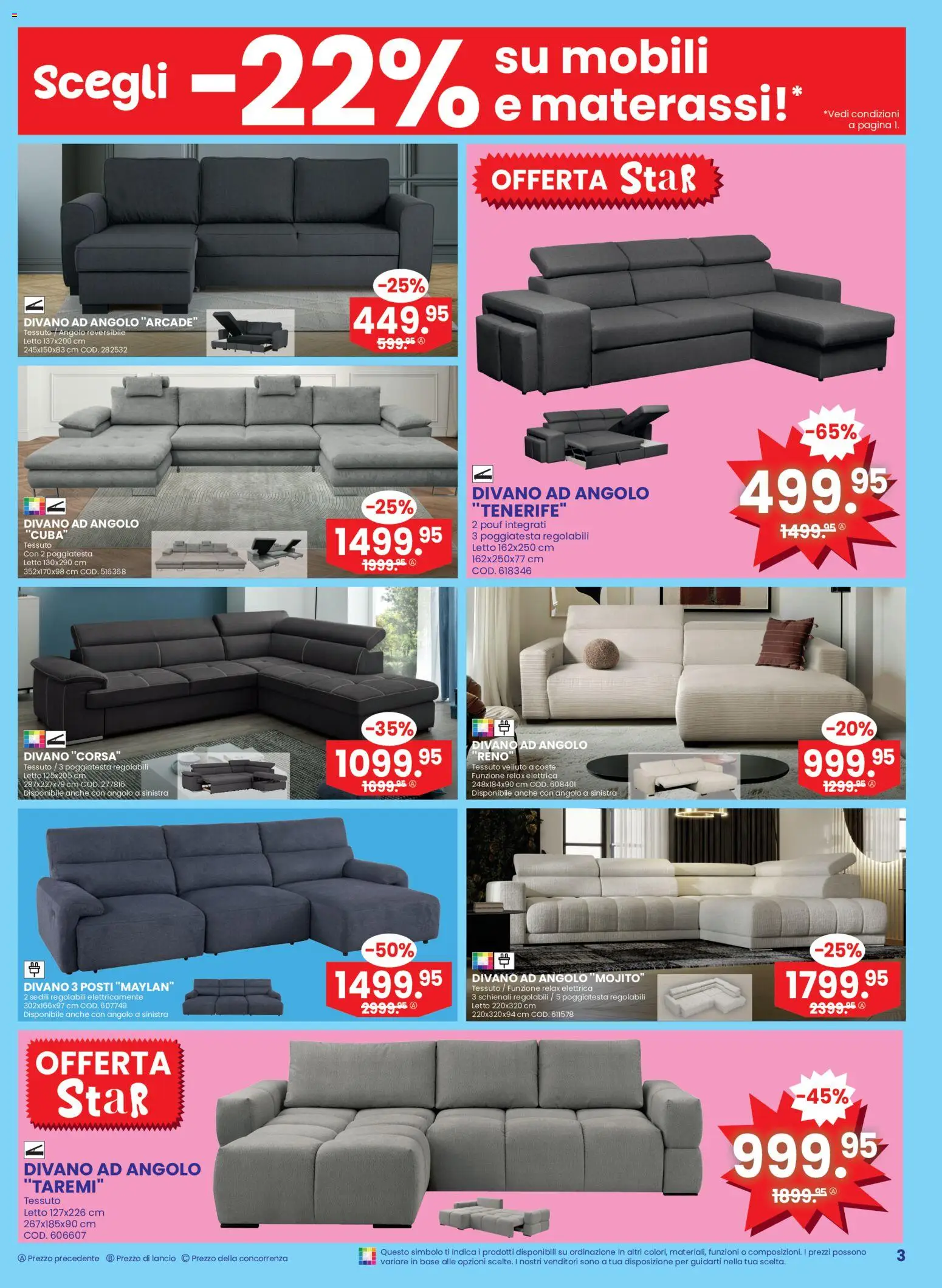 Conforama Aktionen Singles IT – gültig ab 05.11.2025 | Seite: 3 | Produkte: Pouf