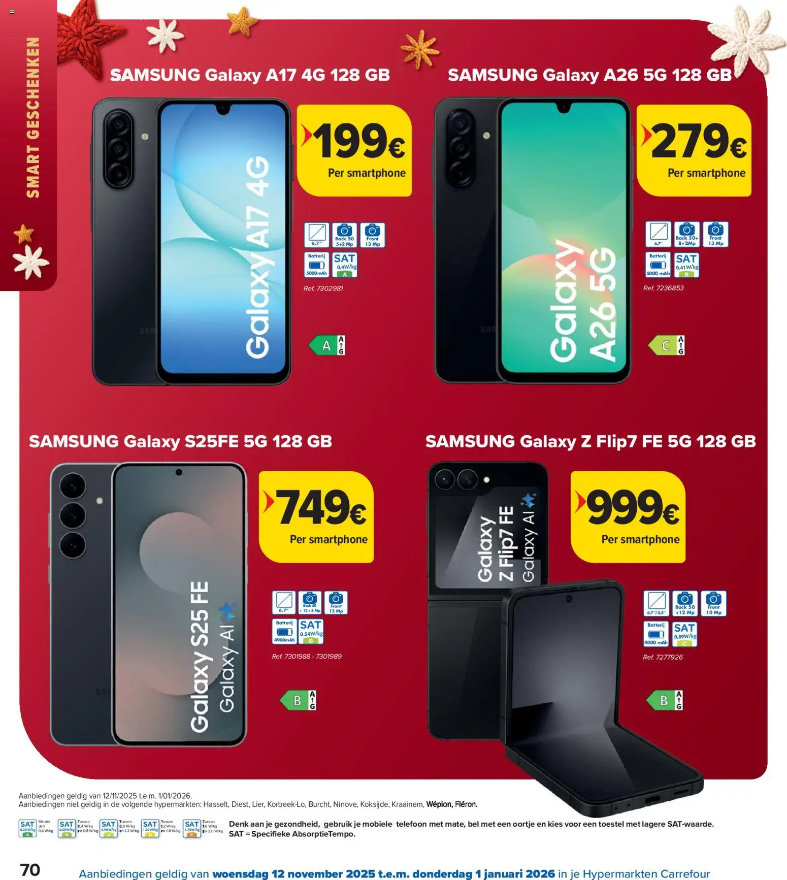 {H1} | Pagina: 70 | Producten: Telefoon, Smartphone, Batterij