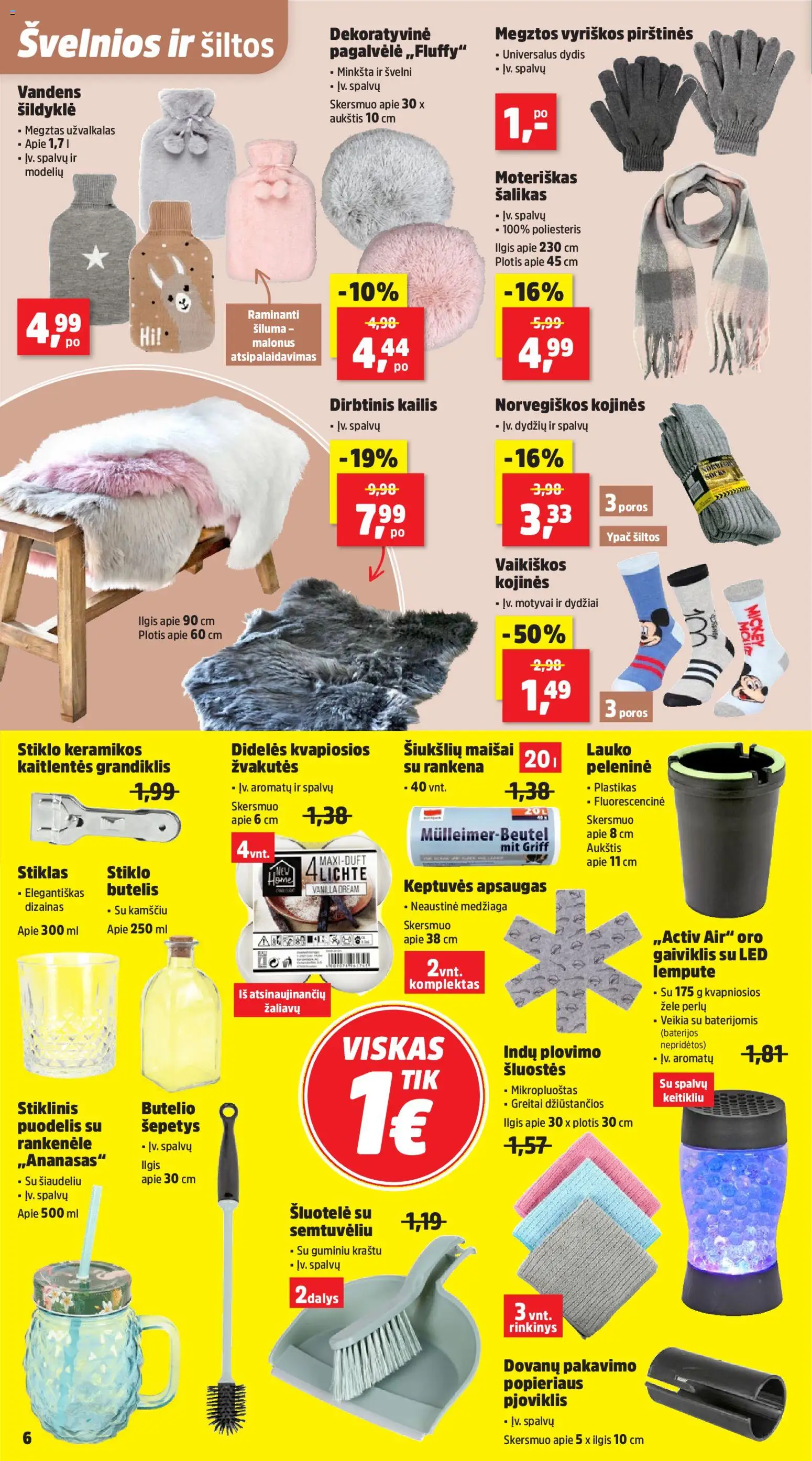 Thomas Philipps akcijos nuo 22.12.2025 | Puslapis: 6 | Prekių: Pagalvėlė, Puodelis, Kojinės, Užvalkalas