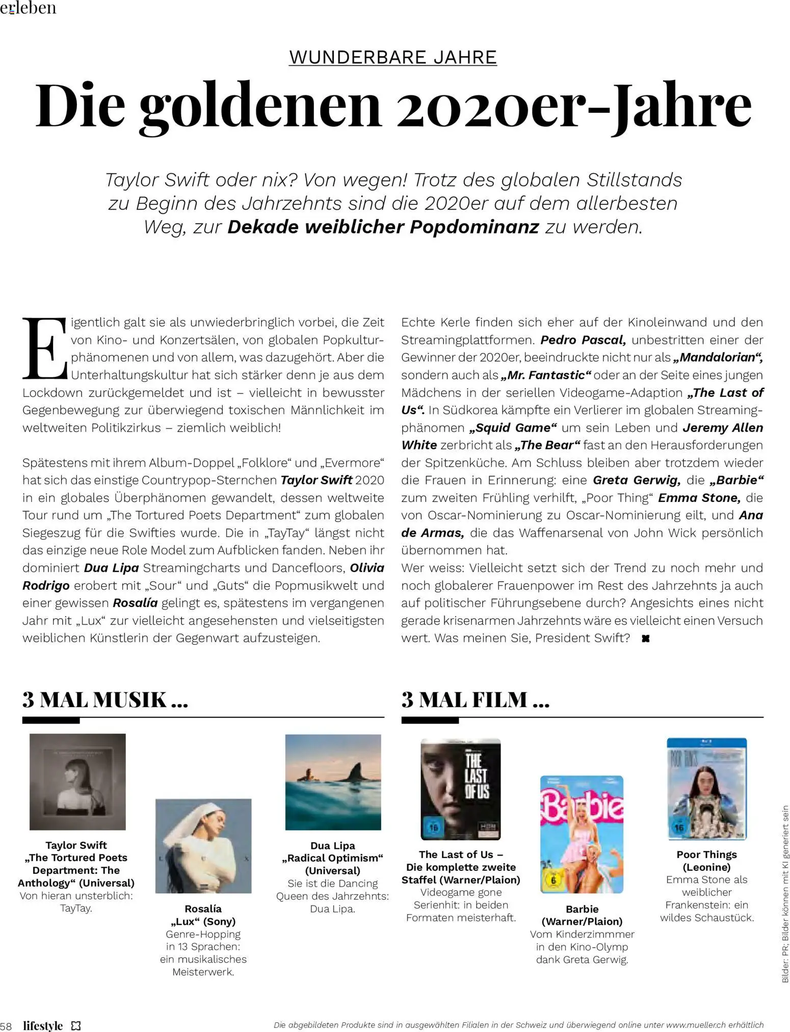 Müller aktionen Magazin – gültig ab 01.03.2026 | Seite: 58 | Produkte: TV, Bilder, Sony