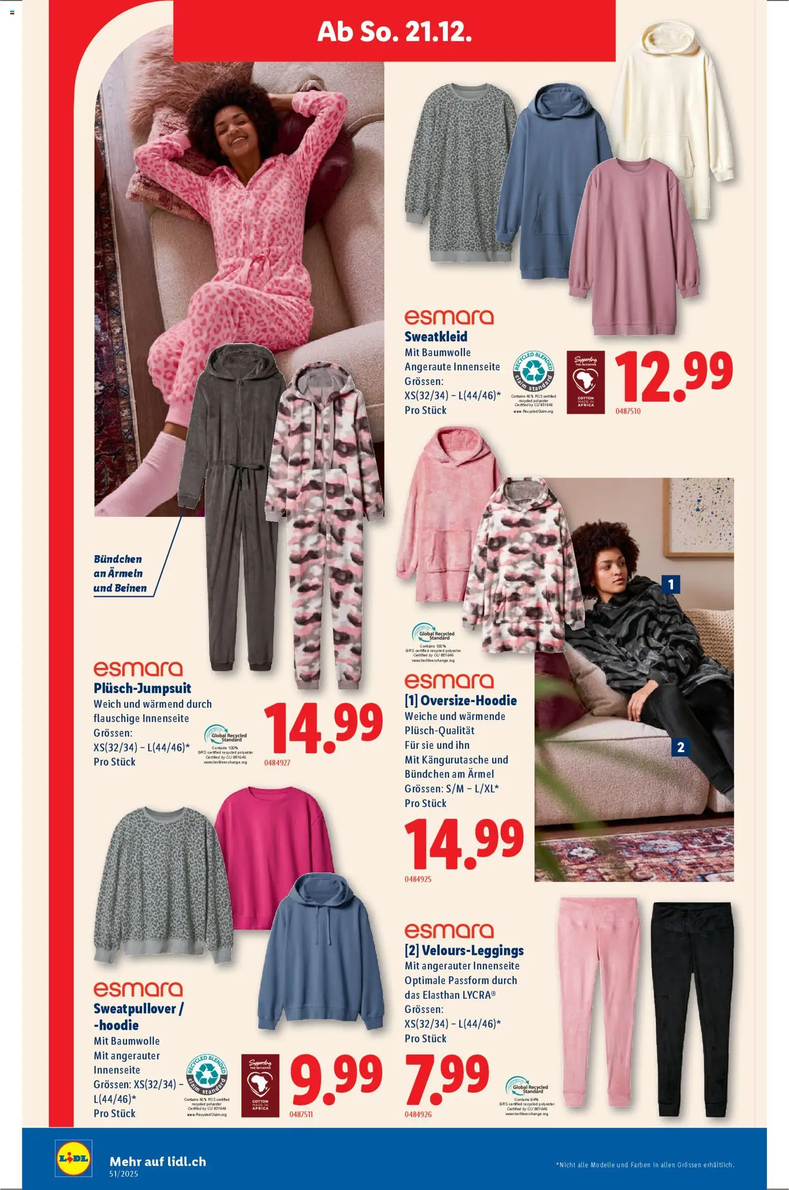 Lidl Aktionen – gültig ab 18.12.2025 | Seite: 28 | Produkte: Hoodie