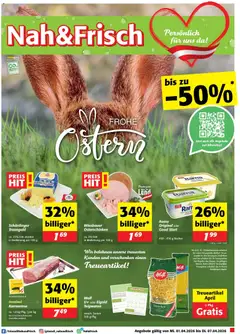 Nah und Frisch Flugblatt ab 01.04.2026 gültig