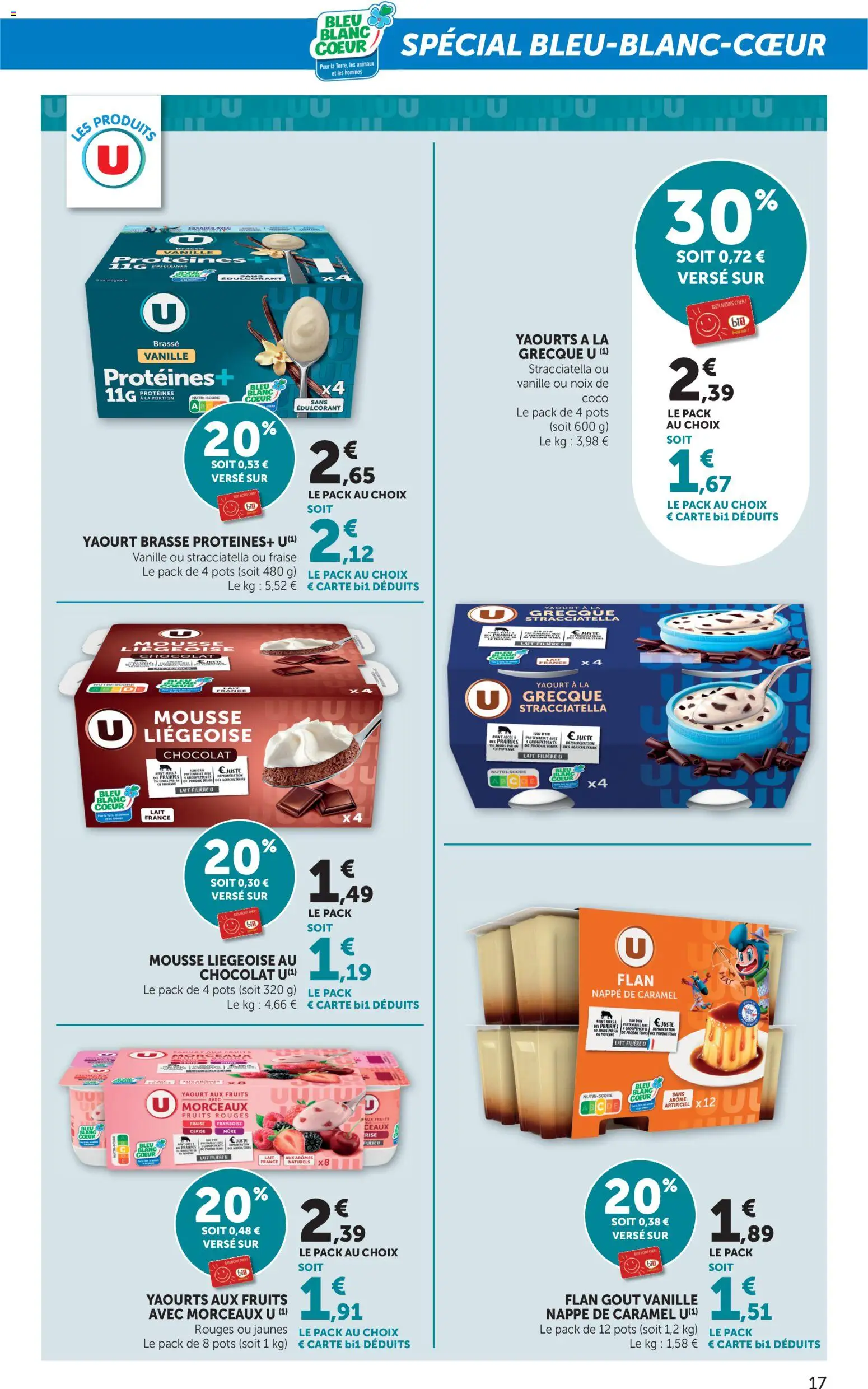 {H1} | Page: 17 | Produits: Yaourts, Framboise, Lait, Noix