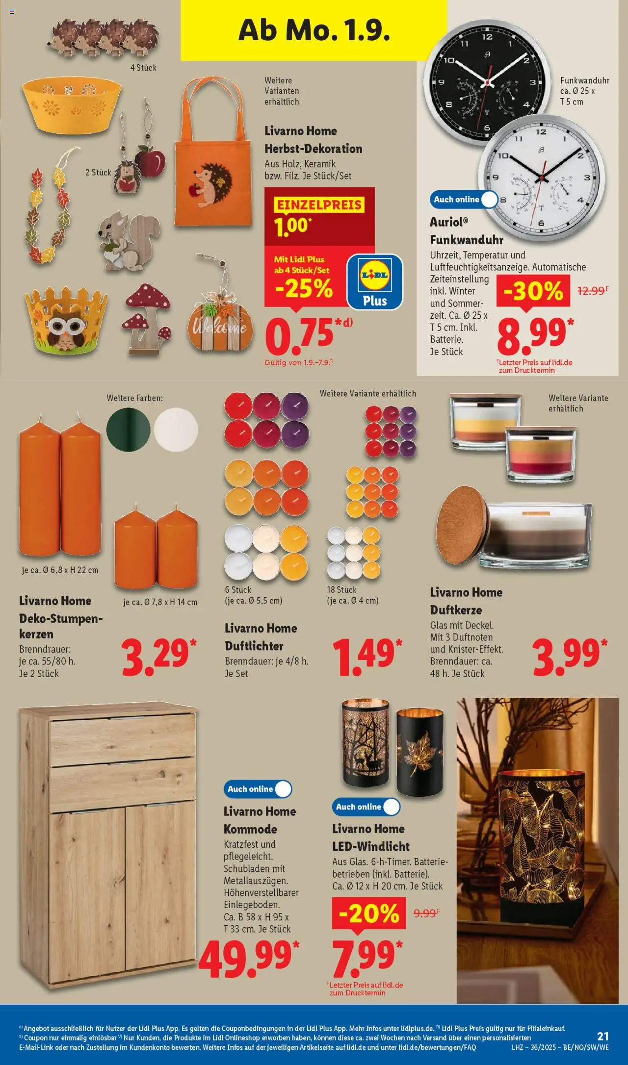Lidl Prospekt Lüchow	 - gültig ab dem 01.09.2025 | Seite: 35 | Produkte: Kommode, Batterie