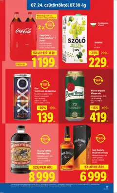 Lidl akciós ujság - amely érvényes a következő dátumtól: 24.07.2025 | Oldal: 13
