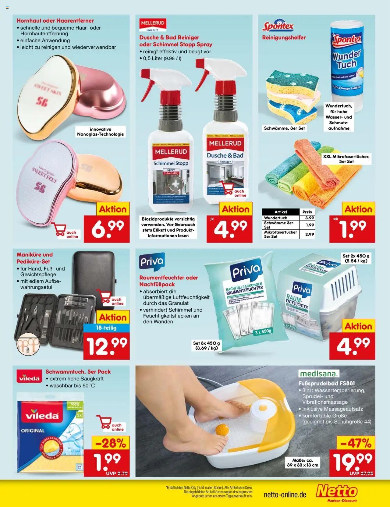 Netto Marken-Discount Prospekt 	 - gültig ab dem 18.08.2025 | Seite: 47 | Produkte: Bad, Dusche, Wasser